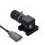 星舵工业相机USB3.0A转MicroB公光纤数据线带固定螺丝高柔拖链连接线定制 高柔黑色USB3.0转MicroB数据线 3m
