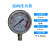 净水机纯水器压力表带支架水压表耐震油压表轴向液压表气压表2分 径向2.5mpa