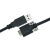 普力捷 工业相机数据线USB3.0A公转Micro带锁国产线缆；连接线黑色静态线 4.8米