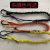 尼龙安全绳高空作业工具防坠落安全绳工具防坠绳高空防脱手绳J50022 黄色带护腕款