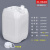 佳叶30LB乳白色透气桶加厚堆码桶塑料桶废液桶方形化工桶溶剂桶肥料桶有机肥桶 S