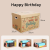 纸箱子大号图案创意涂鸦DIY礼物盒超男女朋友送礼物礼品盒子篮球零食收纳箱 生日快乐款二【50*35*36】丨特价处理 空礼物箱【加厚款】丨