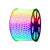 贝工 220V LED七彩灯带 RGB变色遥控灯带 铜线5050-120珠 100米(一卷)