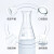 定制玻璃锥形瓶带刻度三角烧瓶小口大口广口 锥形瓶250ml小口/直口 10个/盒