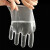 稳斯坦一次性塑料手套 pe薄膜透明手套餐饮卫生清洁手套 100只 WY0693
