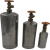 定制适用灭火器配件不锈钢瓶子水基/干粉0.5L到4KG筒体演示训练消 2KG空瓶