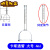 卡斯通管透水实验漏斗4ml10ml混凝土涂料透水性实验卡斯通瓶卧式 小号4ml-0.1ml