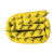 JESERY杰苏瑞 化学品处理 黄色吸液索 2.4米化学品危险品吸附棉条BH-HT724（10条/纸箱）