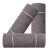 穆运 公路养护毯土工布毛毡工程养护毯保湿保温棉布2000mm宽*40米长每平方米600g灰色