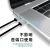 SwitchEasy适用苹果笔记本电脑保护壳套 水晶轻薄透明Pro外壳MacBook保护壳 灰色 新款Pro16A2485/A2780/A299