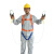 五点式安全带高空作业全身耐磨耐用户外高空作业保险带 欧式丙纶单绳单小钩 1.6米