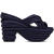 菲拉格慕（Ferragamo） 618女士海军蓝凉鞋 Navy 11 US
