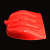 加厚塑料锹大号塑料铲子垃圾铲塑料锨 锹 钢化塑料铲子粮食铲雪铲 特厚500型红色