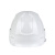 莱慧 安全帽工地ABS可印字防砸八点式支撑吸汗条安全头盔 白色 