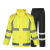安先达雨衣户外分体应急救援雨衣套装  300D荧光黄黑裤 3XL 