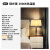Paulmann P德国柏曼台灯 欧式轻奢卧室床头灯LED艺术设计客厅台灯 米白+镜光银 普通版