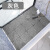 加厚厨房卫生间浴室PVC防水防滑垫脚垫可拼接镂空隔水垫工程地垫 灰色 30厘米×30厘米