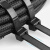 自锁式尼龙扎带 捆绑带束线带塑料扎带  100条包 3.6*250mm 黑色