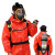 火焰战士 恒泰碳纤维空气呼吸器自给救生正压式消防呼吸器面罩呼吸器6.8L