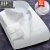 吉普（JEEP）高档冬季保暖白衬衫修身工装商务职业正装棉纯色长袖加绒加厚衬衣 QD6008灰色竖条纹 37