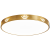 三洛（SANLUO）美式全铜吸顶灯LED卧室灯现代简约书房主卧房间阳台衣帽间三防灯 皇冠-直径40cm-LED三色变光36W