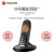 摩托罗拉（Motorola）数字无绳电话机 无线座机 工业通讯子母机单机 有背光 才清晰 来电显示 三方通话 C1001XC(黑色)