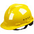 安全帽工地施工防护领导头帽加厚国标防砸头盔男建筑工程定制印字 V型ABS加厚-红色(国标过检)