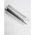 适用201#304不锈钢材批发焊接方圆管矩形装饰激光加工阳台晾衣架挂杆 外抛光0.5米长-38MM-0.9mm
