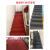 地毯整铺双条纹防滑门垫地垫门口酒店踏步走廊过道商用红地毯迎宾 大红色 1.6米宽整卷15米长