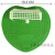 男士洗手间小便池防臭芳香片尿斗足球门过滤网小便器防溅水除臭垫工业品 普通款香片红色