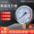 富阳华仪仪表不锈钢耐震压力表yn100油压液压表1.6mpa带油气压表 0-0.16MPA=1.6公斤 M20*1.5