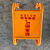 定制管道防撞护栏防撞架 消防栓镀锌烤漆反光U型防护栏保护 25*50*60