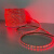 亚明照明  LED灯带户外防水软灯条60灯珠/1米长宽6mm——单排红光