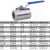 穆运 不锈钢广式球阀内牙阀门内螺纹丝口直通式Q11F-16P 半钢DN40【1.5寸】铁球