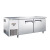 星星格林斯达冷藏工作台卧式冰箱厨房平冷柜操作台不锈钢商用冰柜 直冷双温款 150x60x80cm