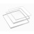 迈恻亦透明PC耐力板pc硬板聚碳酸酯折弯耐高温盒塑料板材加工定制 2mm*500mm*1000mm 透明