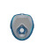 海固（HAI GU）HG-800宝蓝灰硅胶全面罩 面罩主体 （不含配件）单位：个