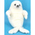 丝麓云海豹毛绒玩具大号公仔女孩睡觉抱枕大熊海洋动物极地世界白色老 白色60厘米