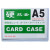 定制适用硬胶套透明文件套卡士卡套营业执照保護套卡套證件卡袋 B6(竖式35丝)