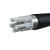 FIFAN 5芯铝电缆线YJLV22电压0.6/1KV铠装地埋线 5*25 一米价