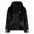 阿迪达斯（adidas）Neo毛绒外套女装春季保暖运动休闲夹克开衫上衣 HZ2432黑色 S