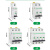 施耐德空气开关32a空开小型4p断路器63a三相四电闸D型动力IC65N 16A 4p