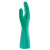 ANSELL安思尔 防化手套 丁腈橡胶手套 耐酸碱工业耐磨耐有机溶剂腐蚀 37-175 绿色-33cm 8码 