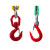  京繁 起重吊装工具 柔性吊装带 行车吊车组合索具 一条价 四腿3吨5米 