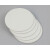 白色手压取样器垫板手压克重机直径14厘米5毫米厚度PVC橡胶材质 白色