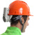 希凡里带风扇的安全帽可充电制冷空调帽头盔建筑工地降温神器风扇帽 第二代挂帽风扇+备用电池1个
