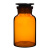 华欧  实验室大口试剂瓶 玻璃广口瓶 具玻塞 1404棕色 250ml 