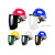 LISM电焊面罩安全帽式支架面屏防护冲击头戴式焊帽工烧氩弧焊接 单独铝合金支架1个