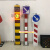 太阳能警示柱LED立柱匝道车辆分流指示灯交通标志牌箭头式警示灯 白色