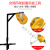 ONEVAN空调外机安装吊装高空安装专用吊架支架吊机手摇绞盘升降工具 1-5匹支架(没手摇绞盘)